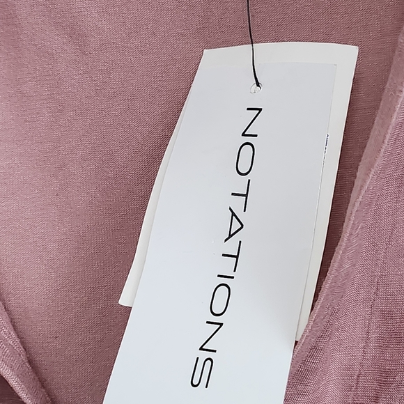Notations Pink Sleeveless Blouse - Picture 4 of 5